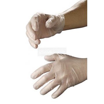 Vinyl handschoenen Large per paar verpakt