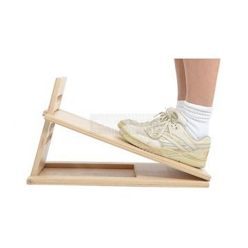 Incline board hout, verstelbaar in 4 standen 10°, 15°, 20° en 25°