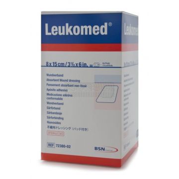 LeukoMed eilandpleister steriel 8 cm x 15 cm à 50 stuks