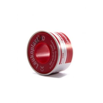 Leukoplast beige fixatiepleister 2,5 cm x 5 meter