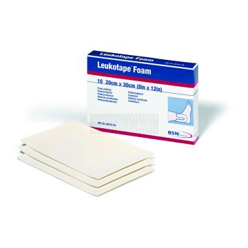 Leukotape polsterfoam 0,4 cm x 30 cm x 20 cm