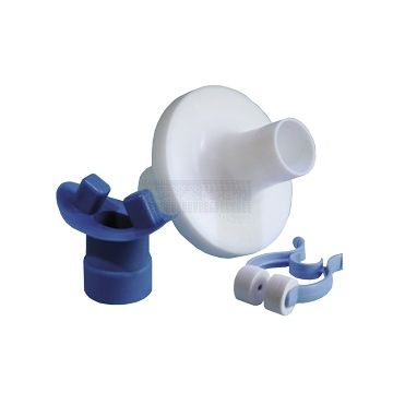 MicroGard IIC longfunctie filters met blauw mondstuk en neusklem, verpakking 80 stuks
