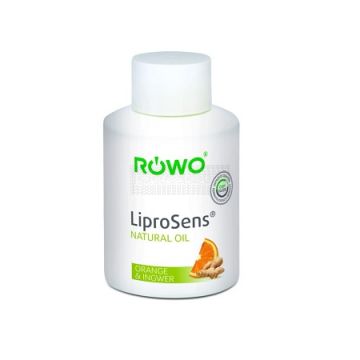 Rowo LiproSens massageolie Natural Orange - Ingwer 500 ml - Vegan