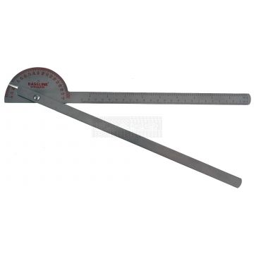 SAEHAN RVS goniometer 20 cm met 180 graden schaal per 1 graad