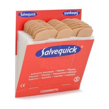Salvequick 6496 vingerstrips 120 x 20mm à 6 x 30 stuks