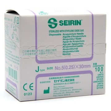 Seirin type J 0,25 mm x 30 mm à 100 stuks