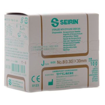 Seirin type J 0,30 mm x 30 mm à 100 stuks