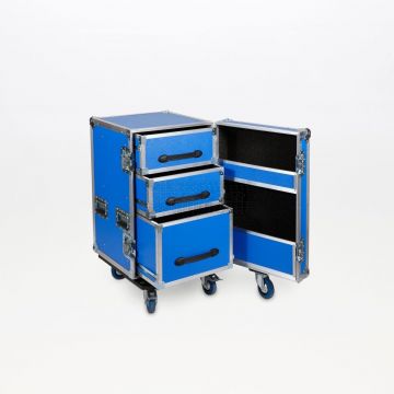 Sixtus Flightcase 3 cassetti 51 cm x 57 cm x 87 cm