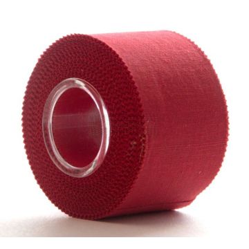 Sporttape 3,8 cm x 10 meter per rol rood