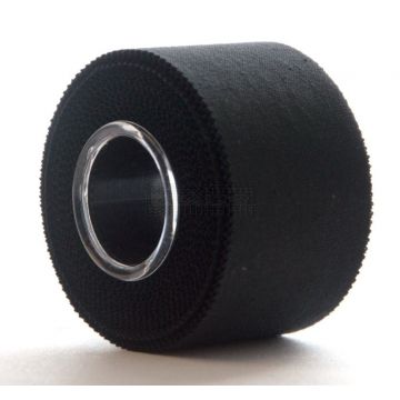 Sporttape 3,8 cm x 10 mtr per rol Zwart
