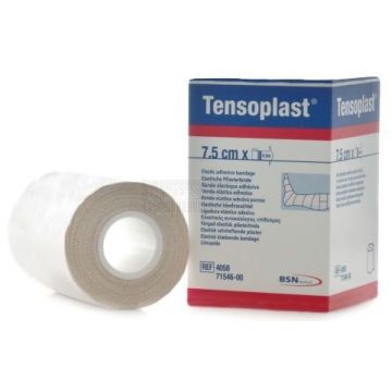 Tensoplast elastische kleefzwachtel 7,5 cm x 4,5 meter