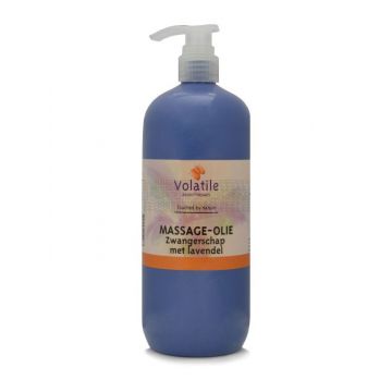 Volatile Zwangerschaps massage olie met Lavendel en Calendula 1000 ml
